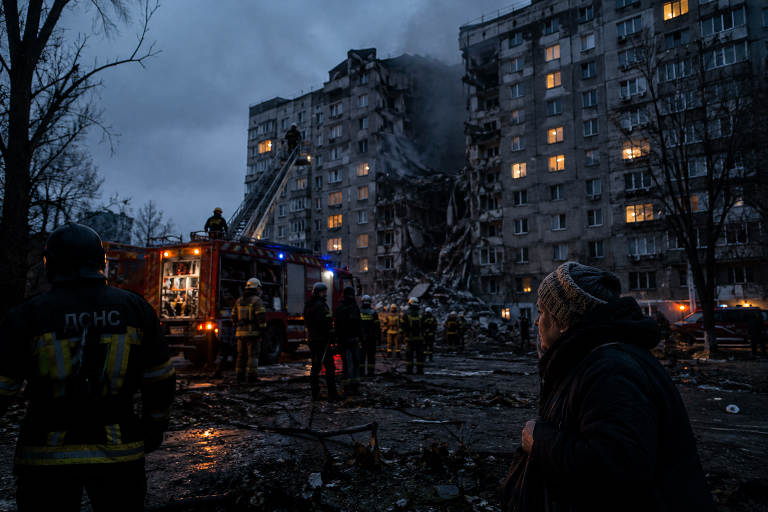 Rusia golpea Kiev y Járkov: tres muertos y 600.000 personas sin electricidad en plena escalada de la guerra